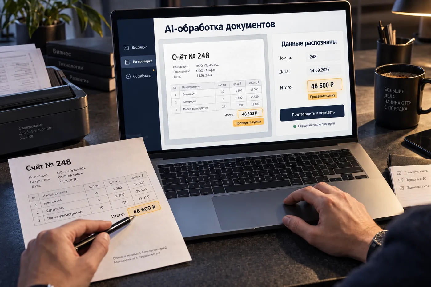 AI-обработка документов